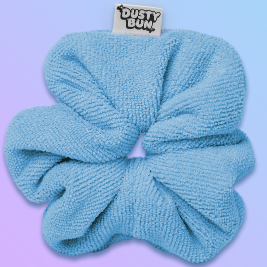 Icy Blue Dusty Bun